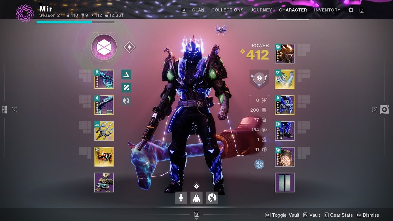 ~2000% Glaive Damage Winterbite Titan Build in Solo GM Delve (-38 Power)
