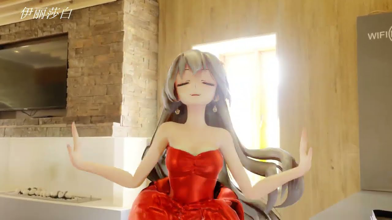 【MMD】Luo Tianyi - POP! [cloth simulation]