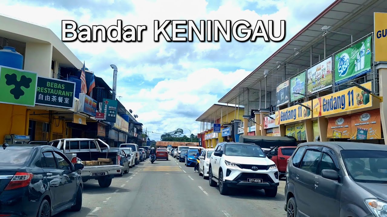 Sabah KENINGAU TOWN🌼Bandar Balak terkenal suatu masa dulu✌️Known as Timber Town✨️