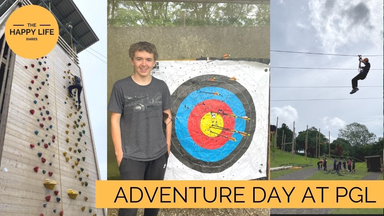 Family Adventure Day at PGL | Climbing 🧗🏼 Zip Lining 🏹 Archery | The Happy Life Diaries #gifted