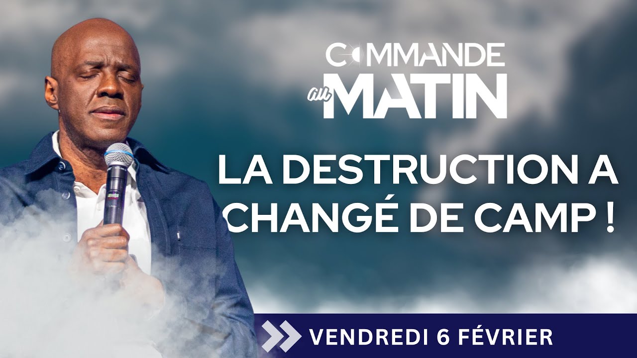 COMMANDE AU MATIN - Apôtre Yvan CASTANOU