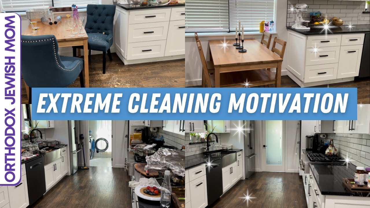 Extreme Clean with Me After the Party | What is a Sheva Brachot? | Chatty | Orthodox Jewish Mom