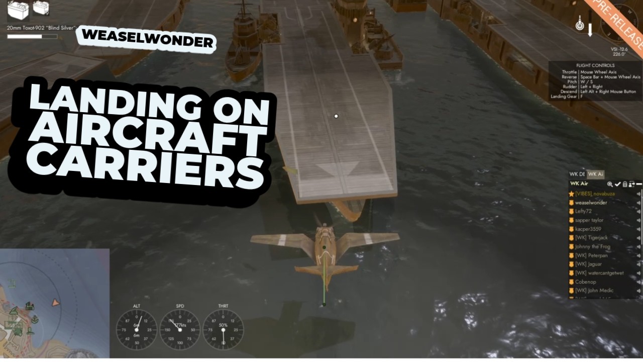 Как посадить самолет на авианосец в Фоксхоле