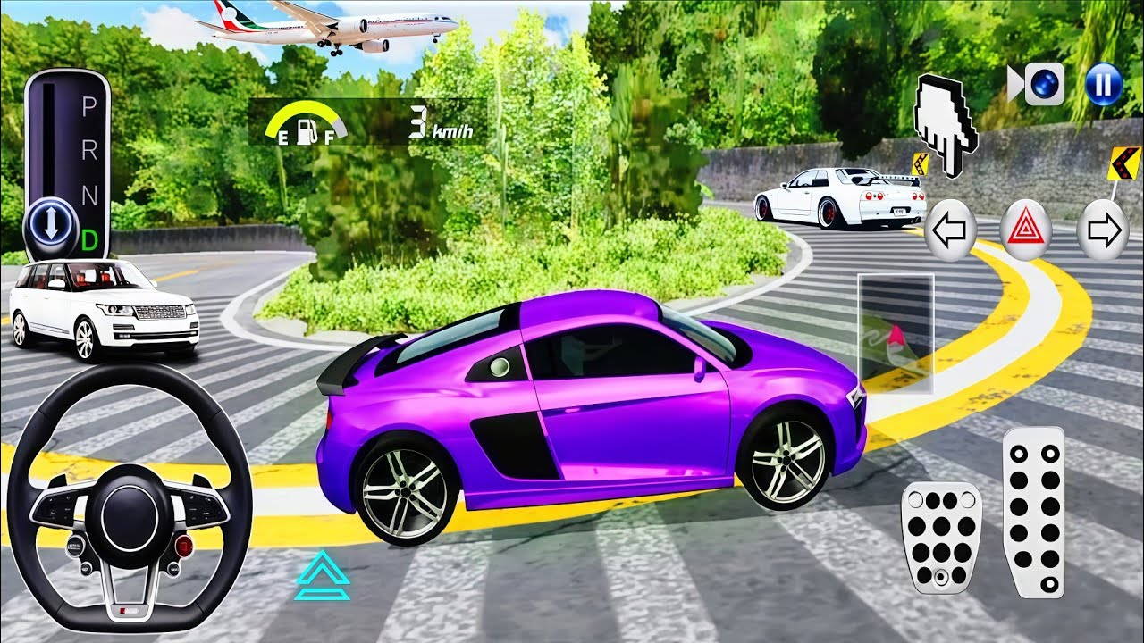 New Blue Top Kia Stuck SU78 Flying Sky To Road - 3d Driving Class android game play || Car Game#game