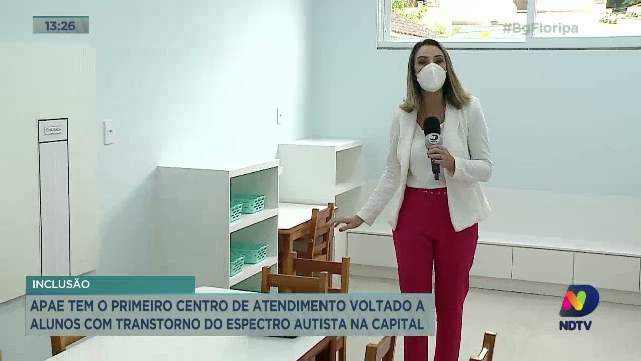 APAE tem o primeiro centro de atendimento voltado a alunos com transtorno do Espectro Autista