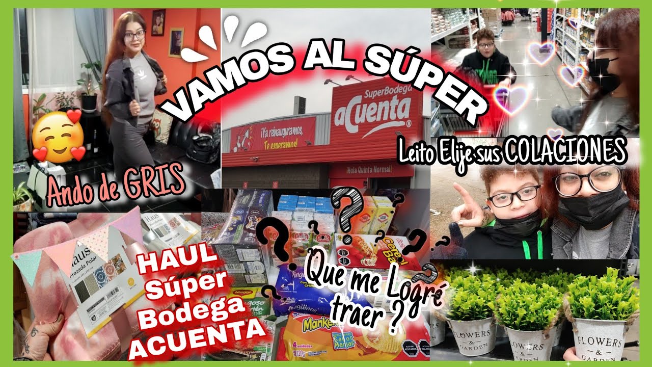 Vamos con 20 Lukitas al SÚPERMERCADO ACUENTA, MISIÓN Colaciones y Sopa Maruchan 😀/Compra Semanal