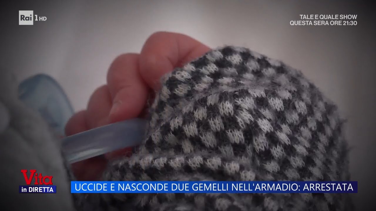 Uccise i gemelli appena partoriti: si cercano resti di un terzo neonato - Vita in Diretta 10/10/2025