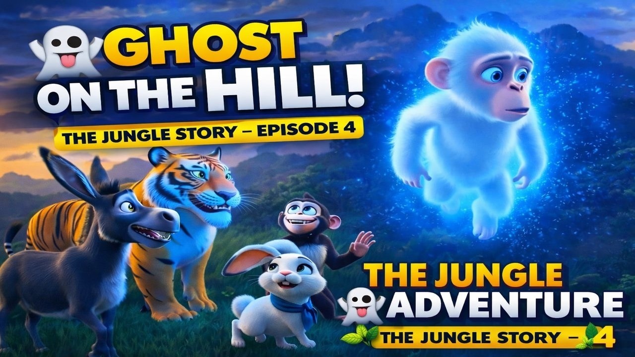 The Jungle Story | Episode 4 : ചിങ്കനും മിട്ടുവും – ഭൂതത്തെ കാണാൻ പോയ ദിവസം | 4K