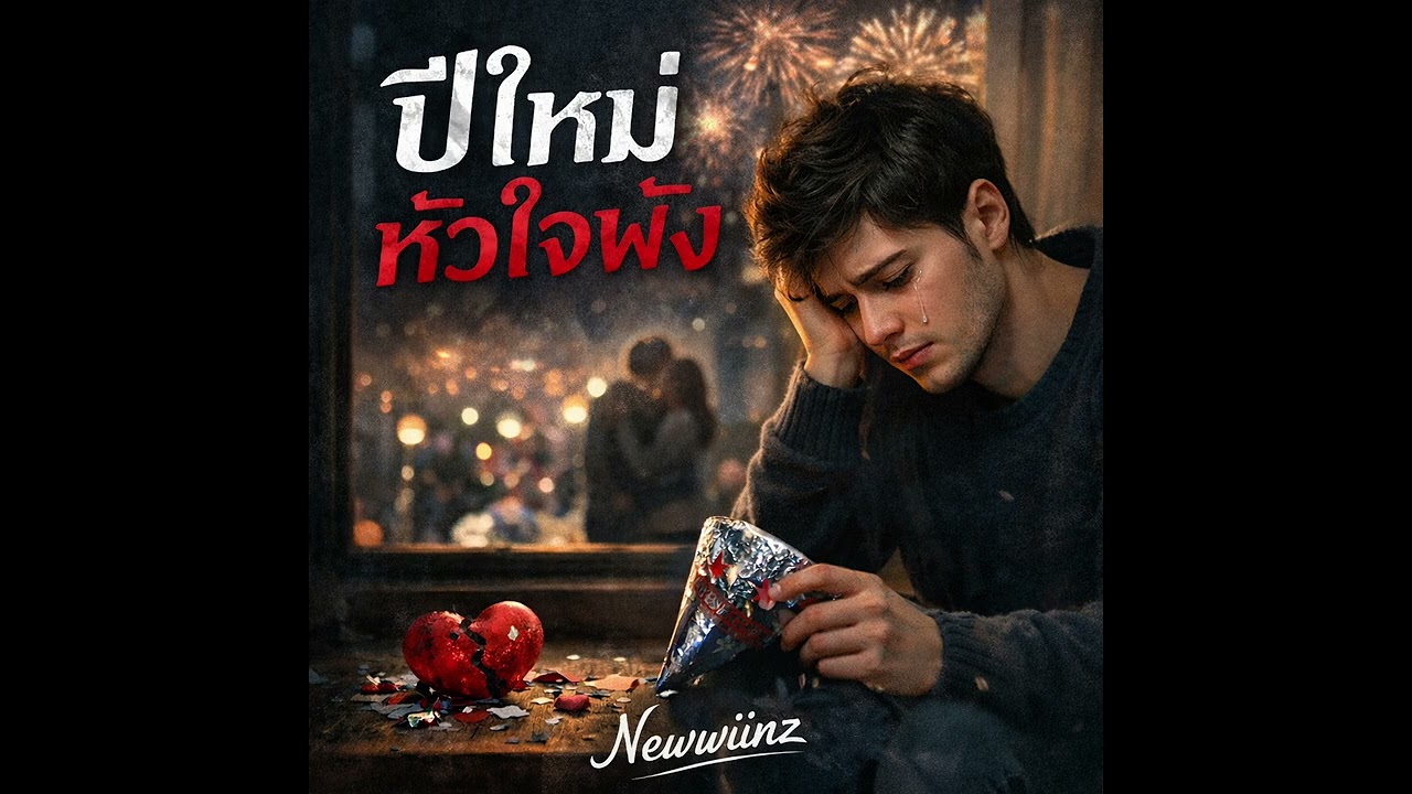 ปีใหม่หัวใจพัง - NewwiinzXSunoAI [Official lyrics Video]