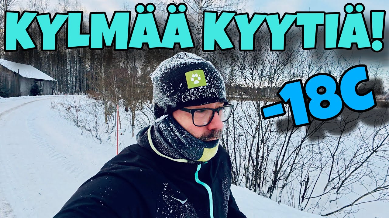 JUOKSULENKKI KOVASSA PAKKASESSA 🥶