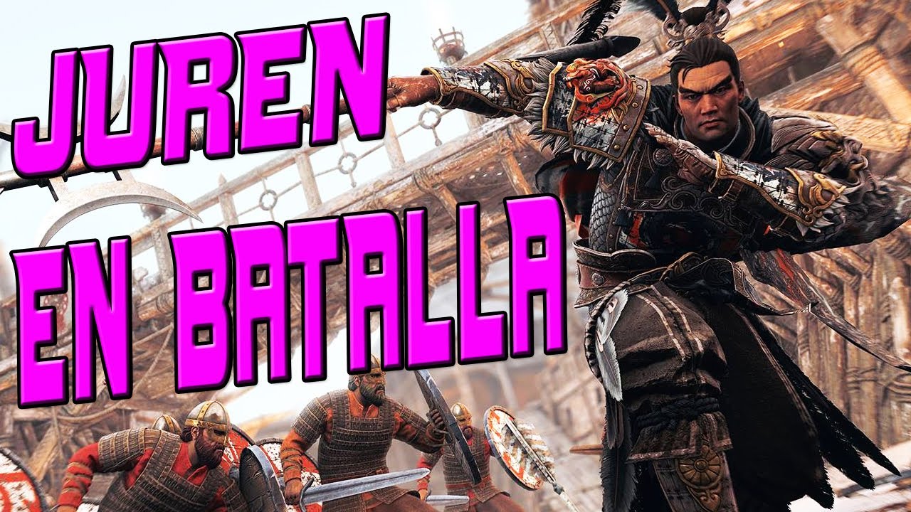 ¡JUREN EN BATALLA 4 VS 4 ES UNA BESTIA! | For Honor