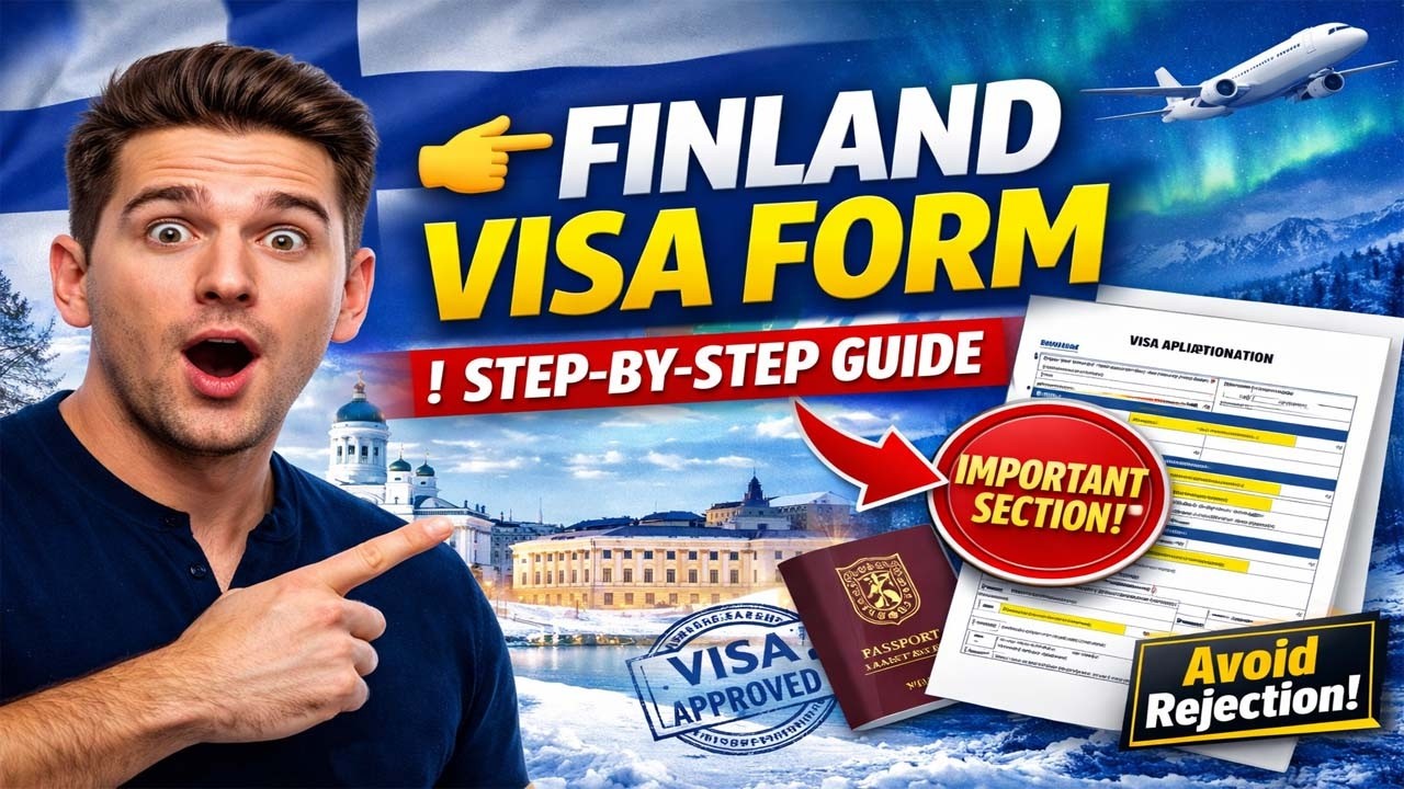 How to Fill Finland Visa Application Form Step by Step | Avoid Rejection (2026 Guide)