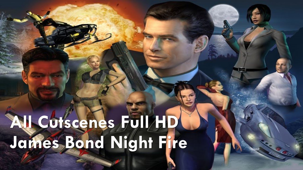 James Bond Night Fire all cutscenes