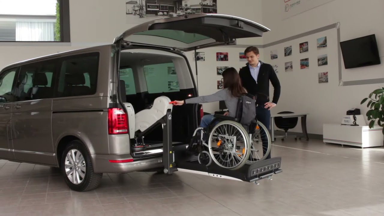 Vokswagen Multivan T6 per trasporto disabili