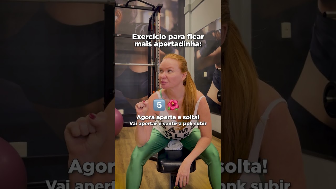 Exerc&iacute;cio para ficar mais apertadinha | Shorts #catiadamasceno