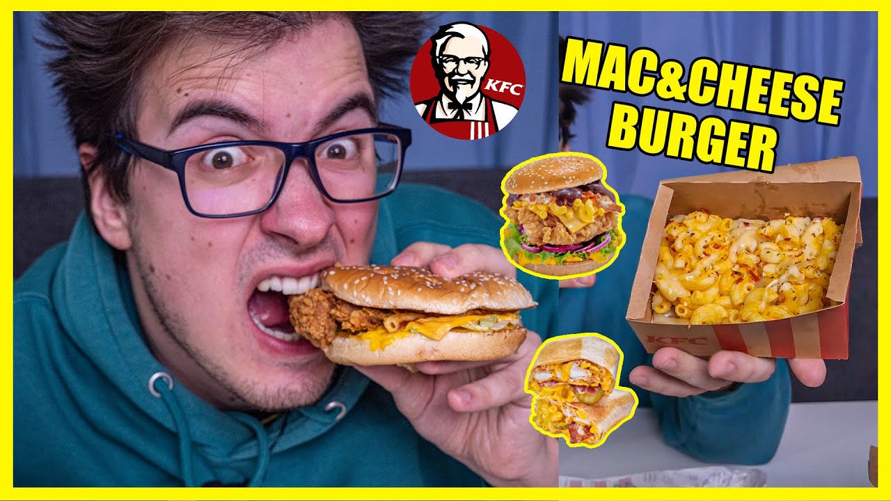 KFC mac&cheese BURGER