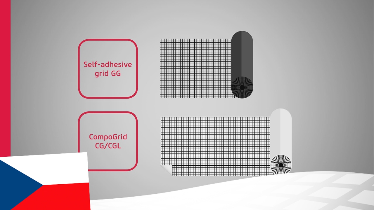 INSTALACE VÝZTUŽNÉ GEOMŘÍŽE ADFORS GLASGRID®
