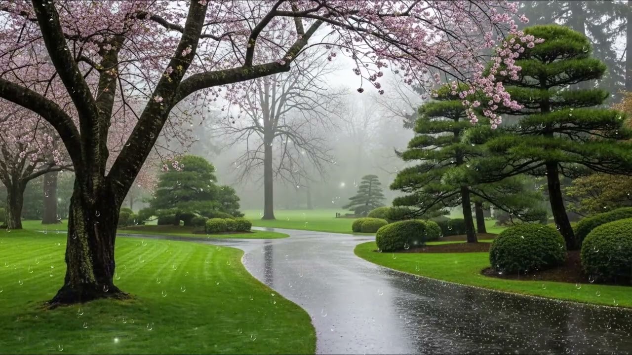 🌧️ Soft Rain Ambience for Sleeping 😴 | Calm Rain Sounds, Relax Mind, Sleep Faster (2H)