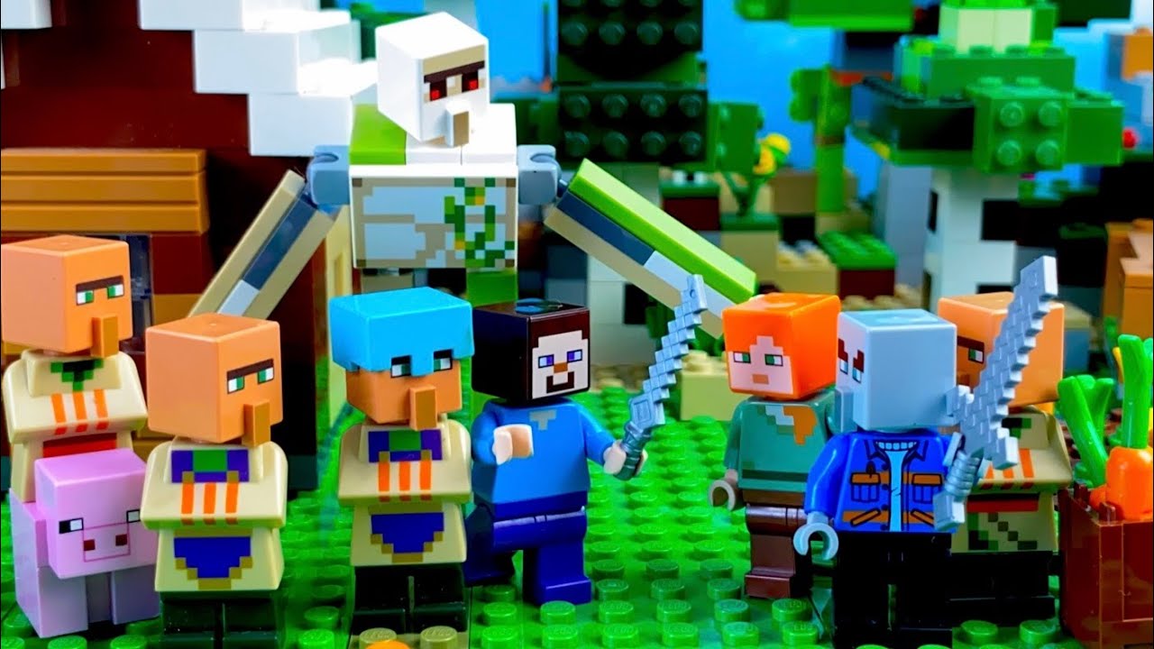 Villager vs Pillager -  Season 1 (Stop motion video)