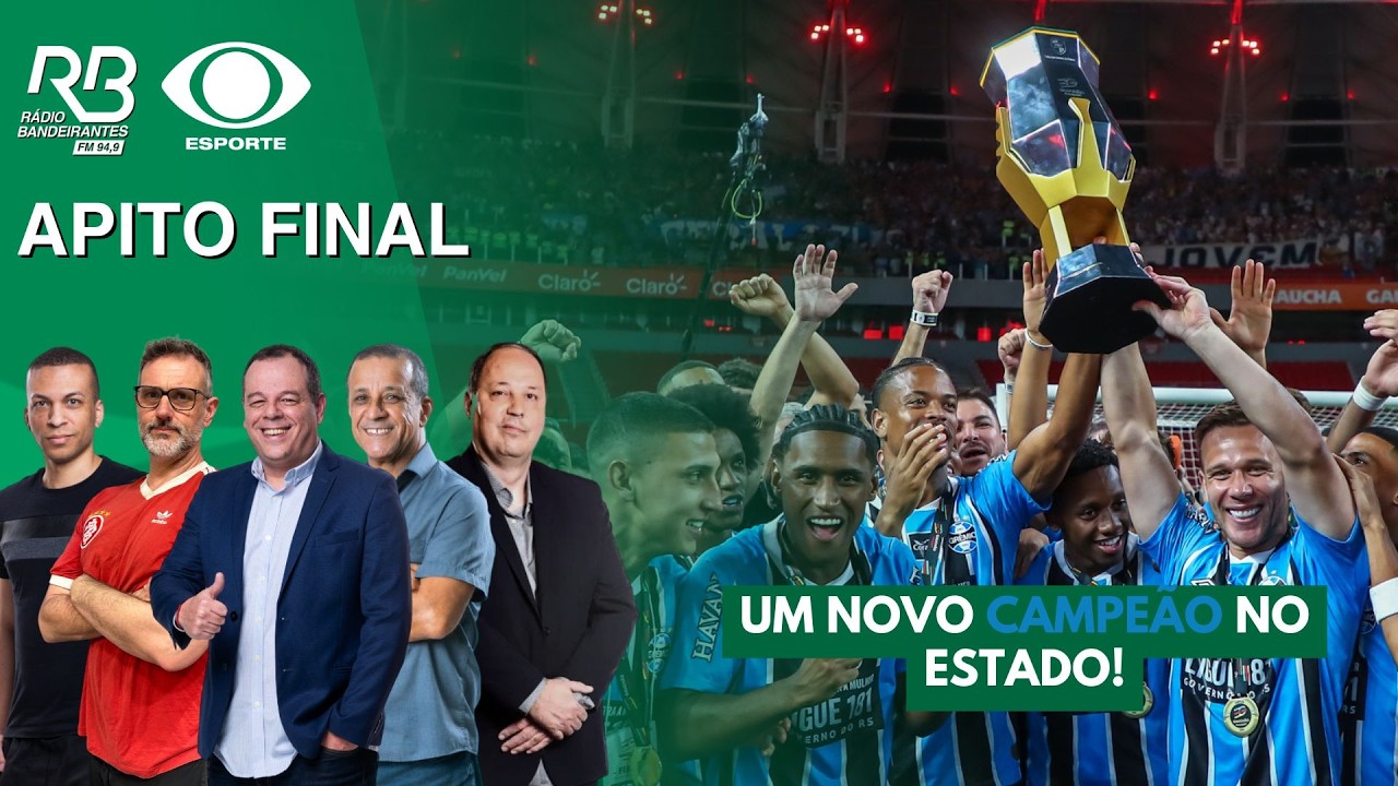 GRÊMIO VENCE TÍTULO GAÚCHO EM PLENO BEIRA-RIO! | QUAL O ANO DO INTER? | Apito Final (09/03/26)