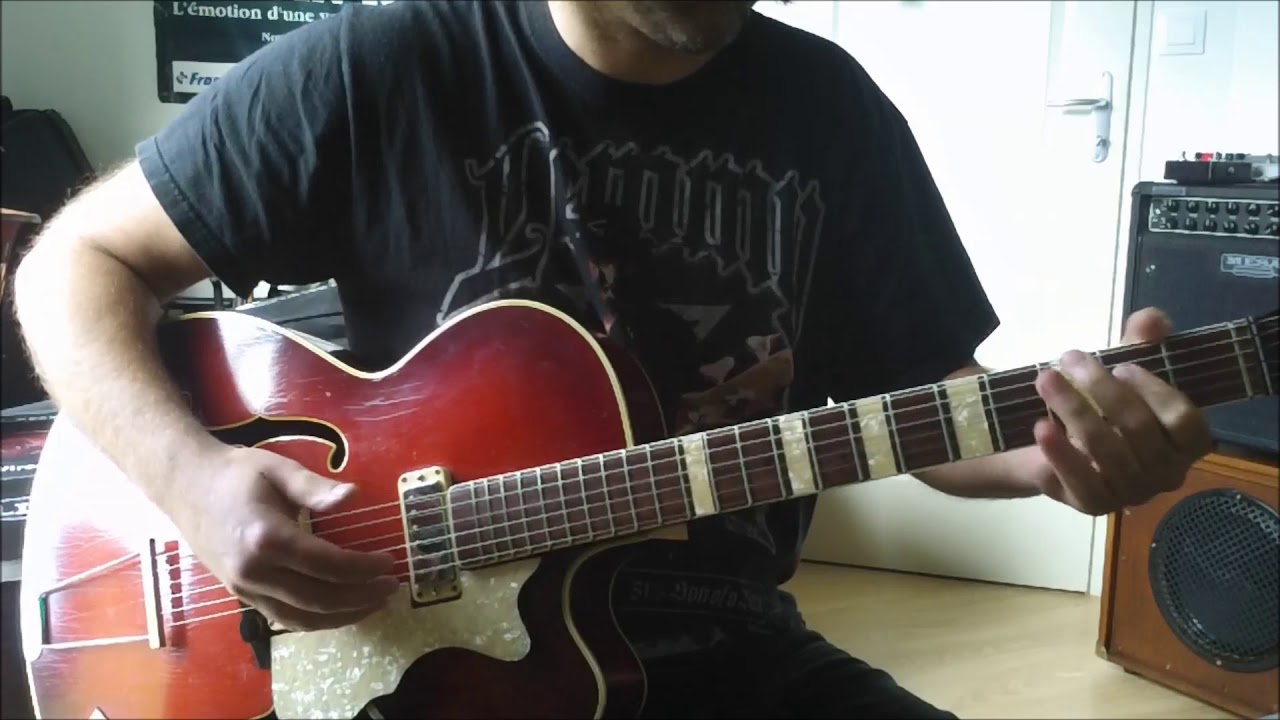 Hofner 457 from 1965 improvisation by Damien Reisch