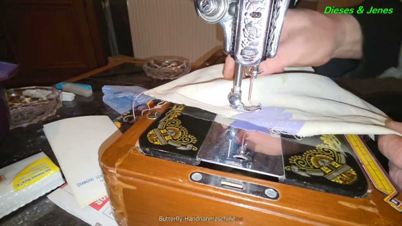 Butterfly Handnähmaschine-Sewing Machine