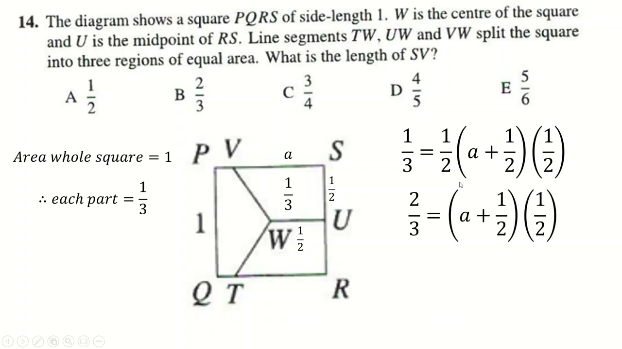 UKMT Pink Kangaroo 2022 (the intermediate extension)