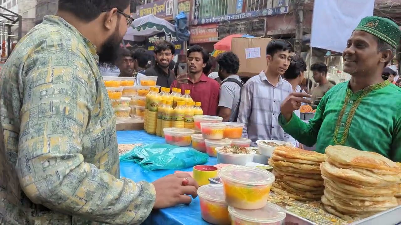 📍 চকবাজারের মজাদার সব বিখ্যাত ইফতারি সাজিয়ে বসেছে দোকানিরা কি কি আছে দেখুন | চকবাজার | ইফতার