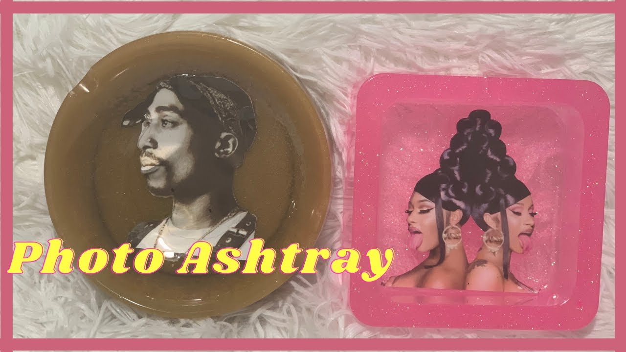 Photo Resin Ashtray Tutorial