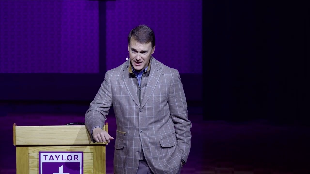 Taylor University Chapel - President D. Michael Lindsay - January 26, 2026