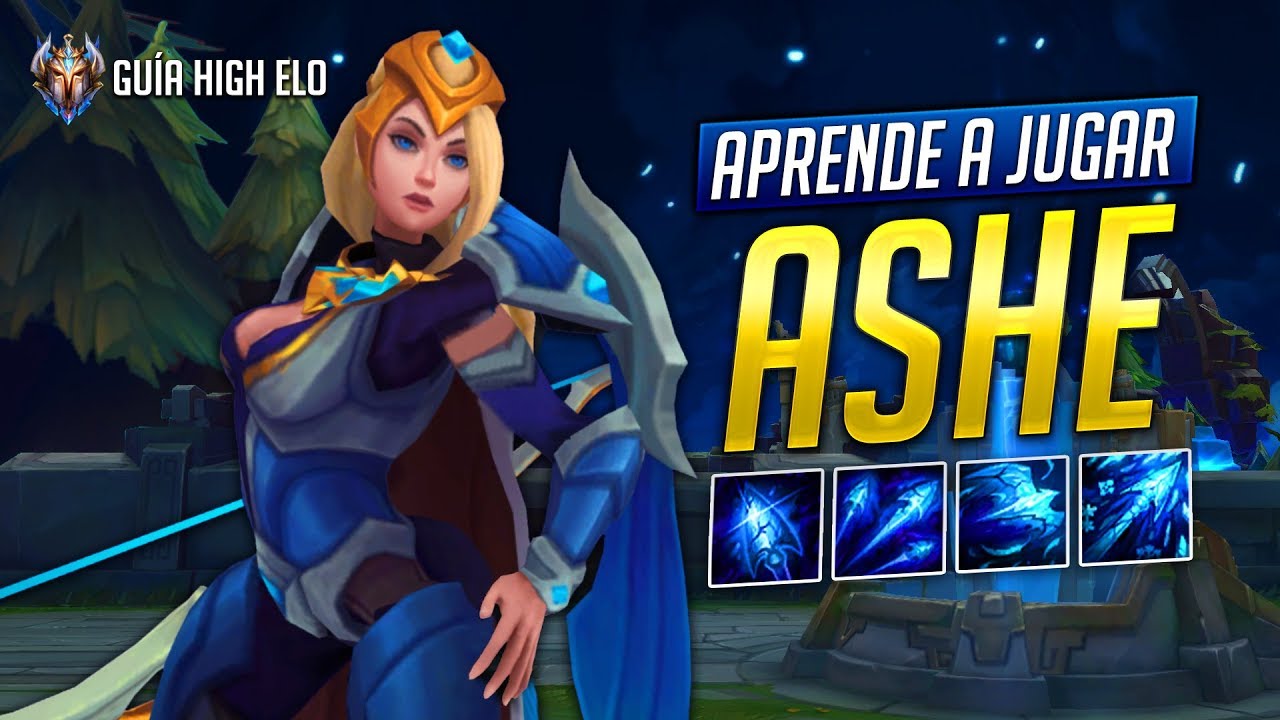 GU&Iacute;A DE ASHE ADC S9  | SEASON 9 | TRUCOS, TIPS, RUNAS, OBJETOS, CONSEJOS Y M&Aacute;S | MECHS