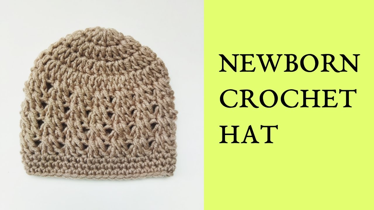 You Must Try This Super Easy Newborn Hat 👍 ! Step-by-Step Crochet Newborn Hat Tutorial 🍀❤️🌟