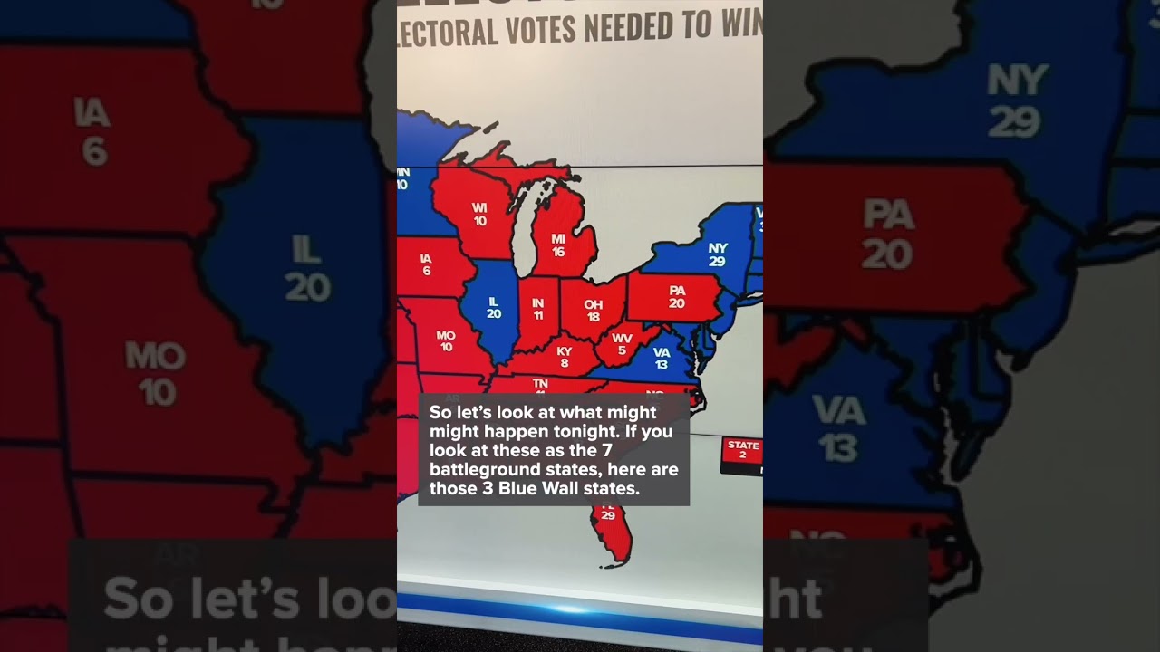 How the Blue Wall could help Trump or Harris win