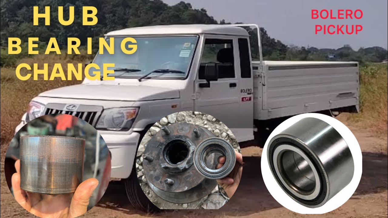 Bolero Pickup Hub Bearing Kaise Change Kare l How to Replace Bolero Hub Bearing l