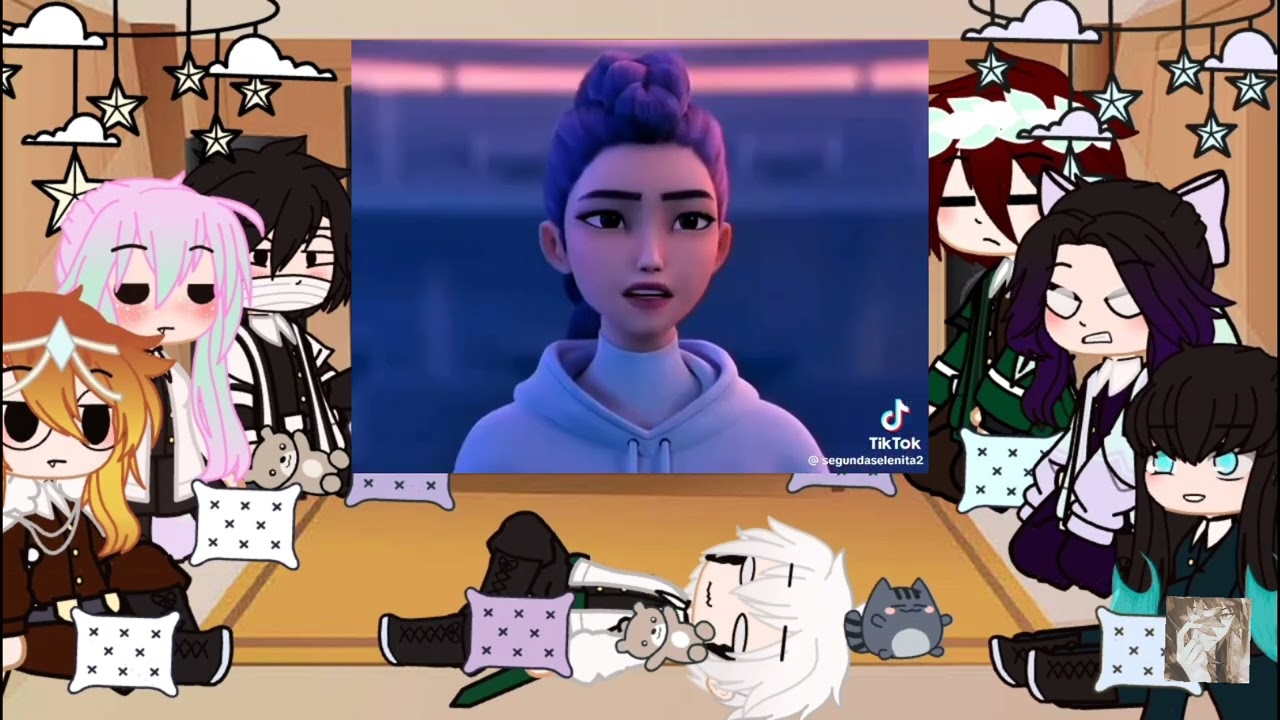 Los pilares reaccionan tn es Rumi 1/6*Kimetzu no Yaiba*