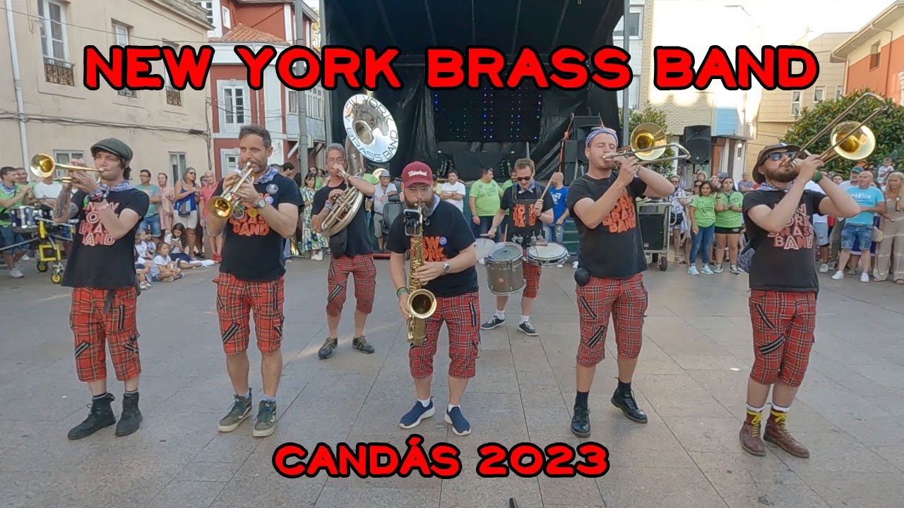 New York Brass Band - THE TEMPTATIONS - WHITNEY HOUSTON - THE BEATLES - #Candas2023