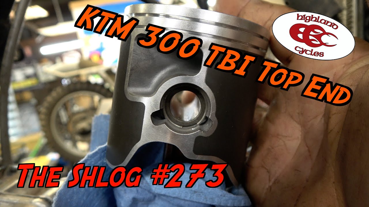 KTM 300 TBI Top End | Using The TSP ERM On a 300 KTM | The Shlog #273