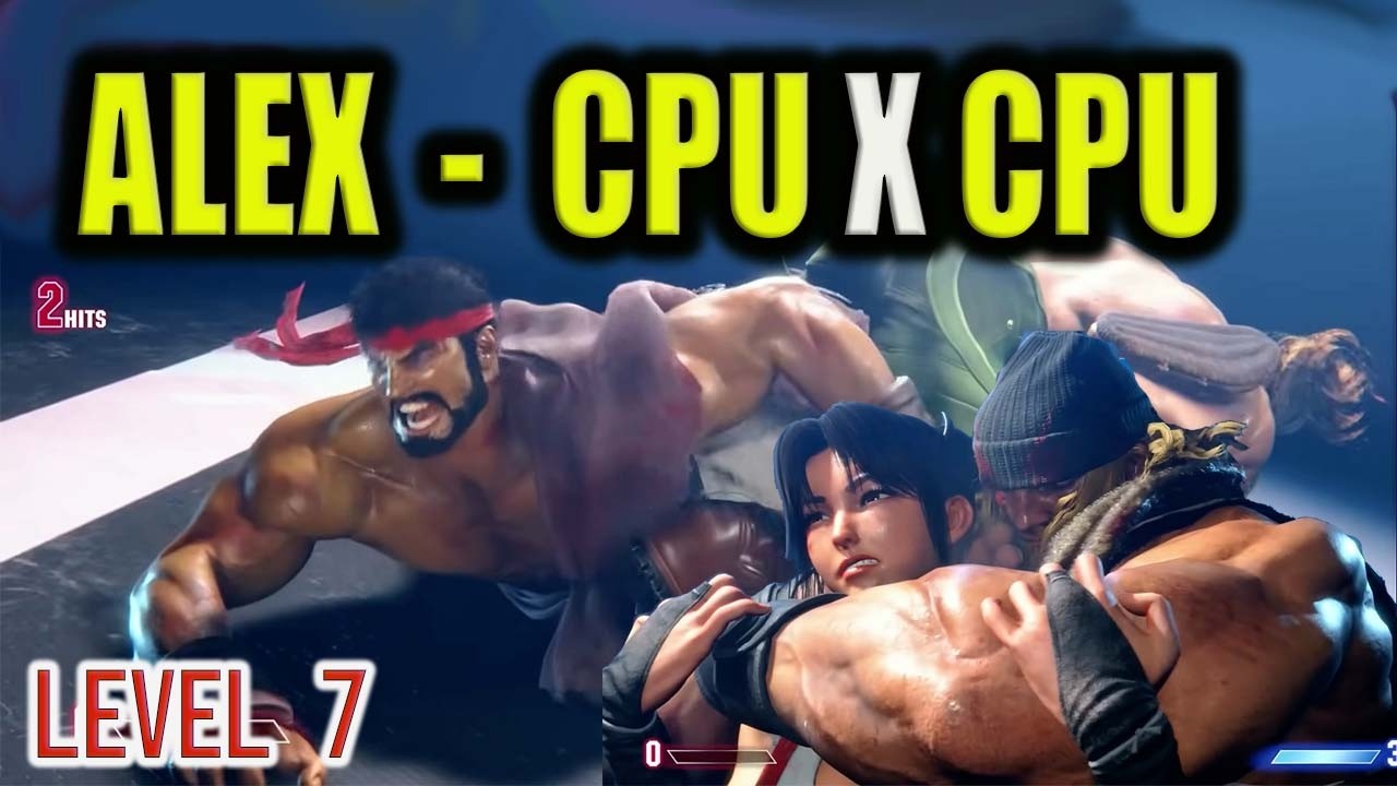 ALEX GAMEPLAY X MAI X RYU LEVEL 7 - STREET FIGHTER 6