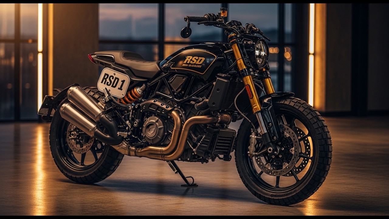 Indian FTR x RSD Super Hooligan &ndash; самый безумный стрит-трекер Америки? 🏍️🔥