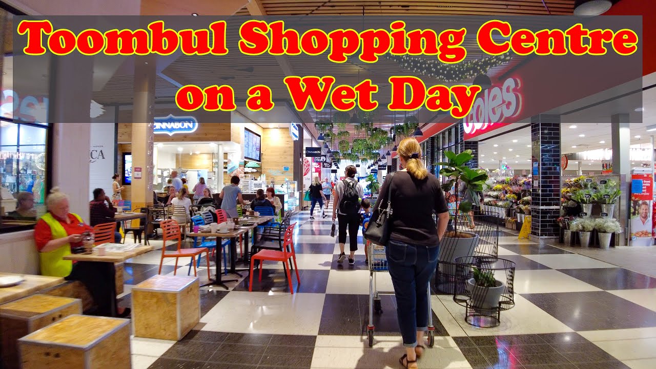 Toombul Shopping Centre on a Wet Day 1st Dec 2021 - AMSR Queensland Silent Tour Rainy Day #shopping