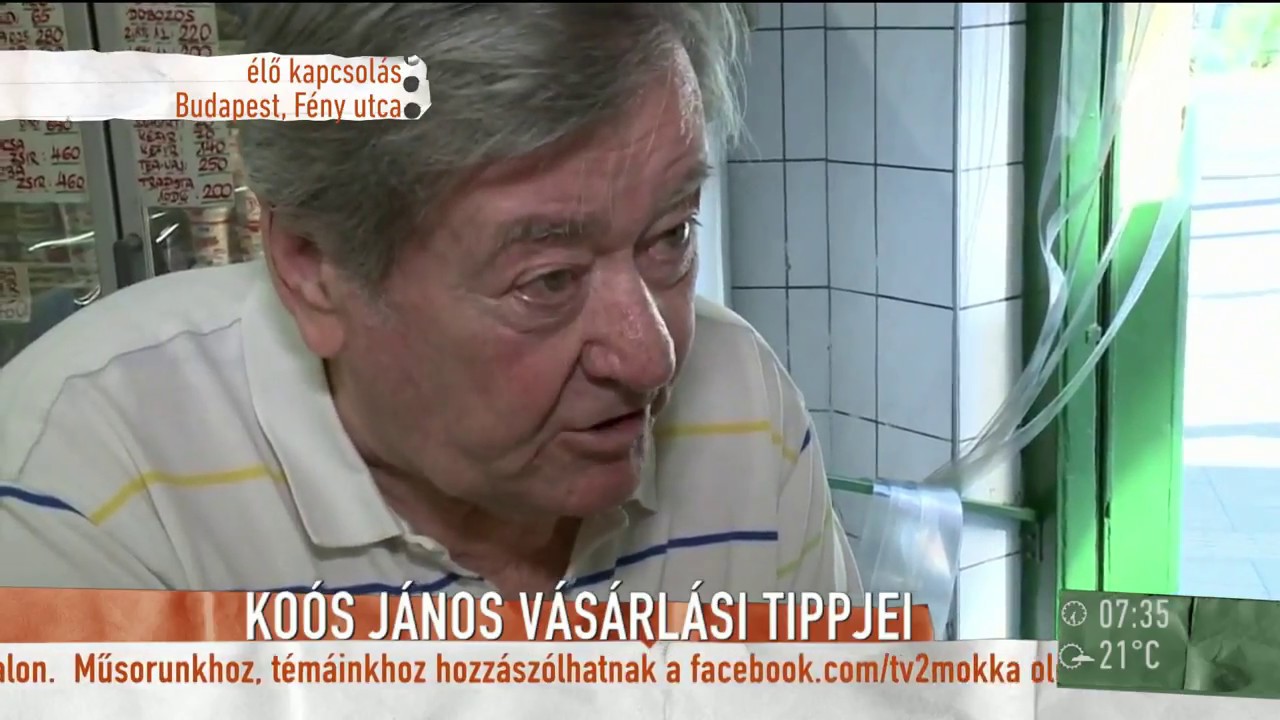 Koós János és felesége utazásaikon szerzik be receptjeiket - tv2.hu/mokka