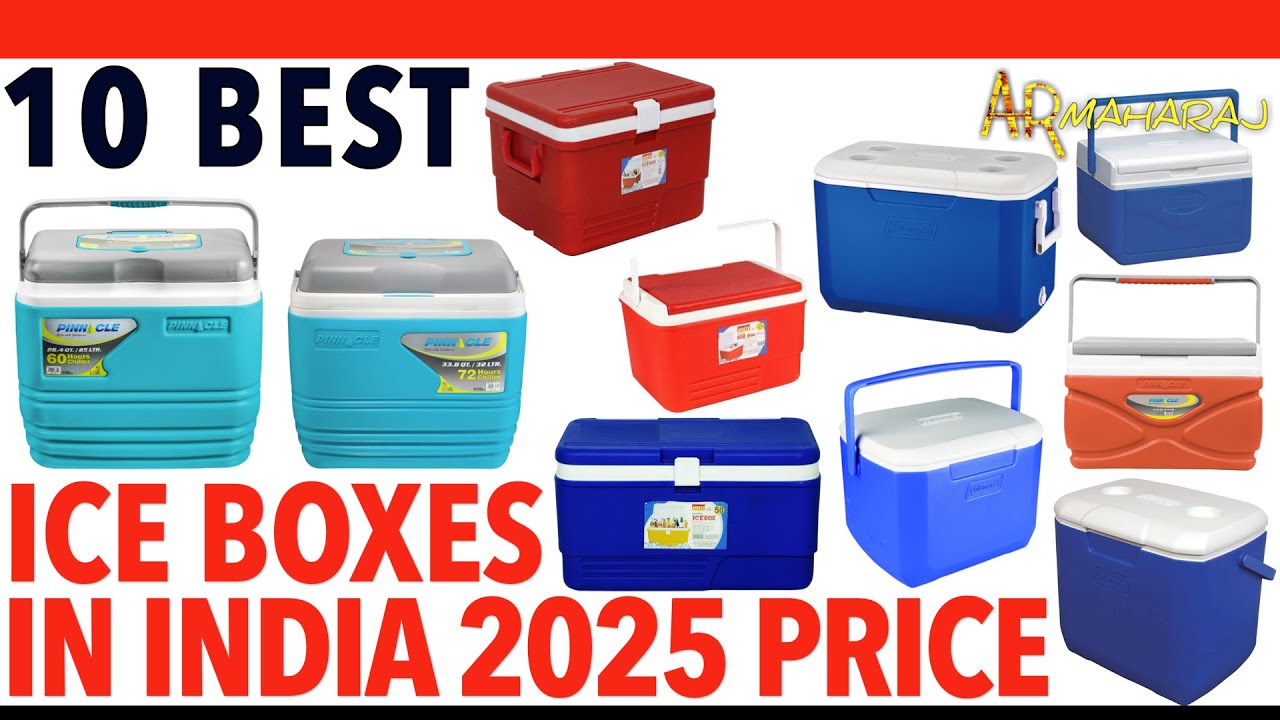 🧊 Top 10 Best Ice Boxes iN India 2025 | ✨ Ice Box Price | Coleman, Pinnacle, Aristo