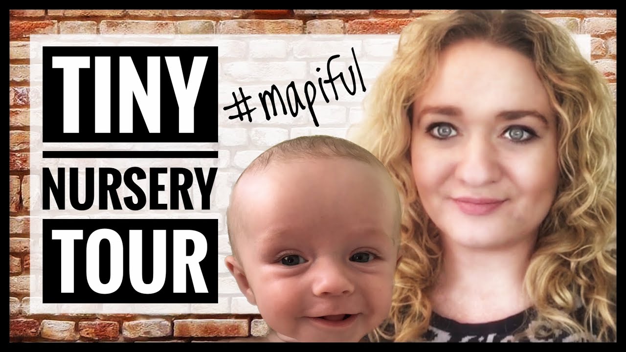 Tiny Nursery Tour - Decorating with Mapiful 