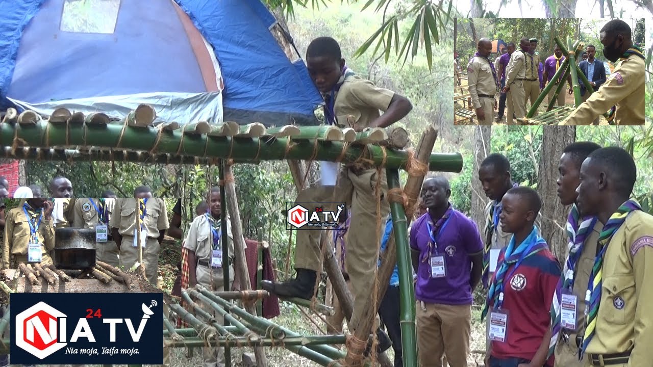 TAZAMA! UBUNIFU WA VIJANA HAWA WA SKAUTI WAKIWA KAMBI YA ELIMU - MOROGORO
