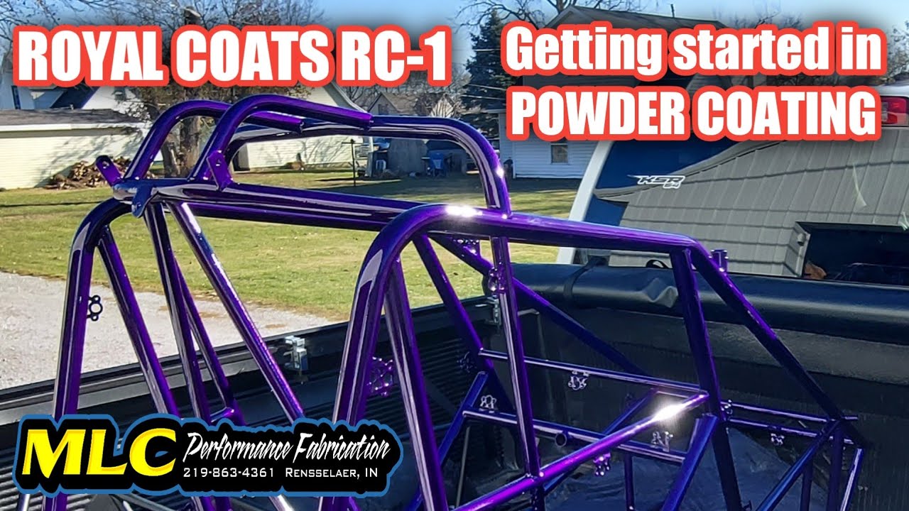 Jumping head first into powder coating with Royal Coats RC-1