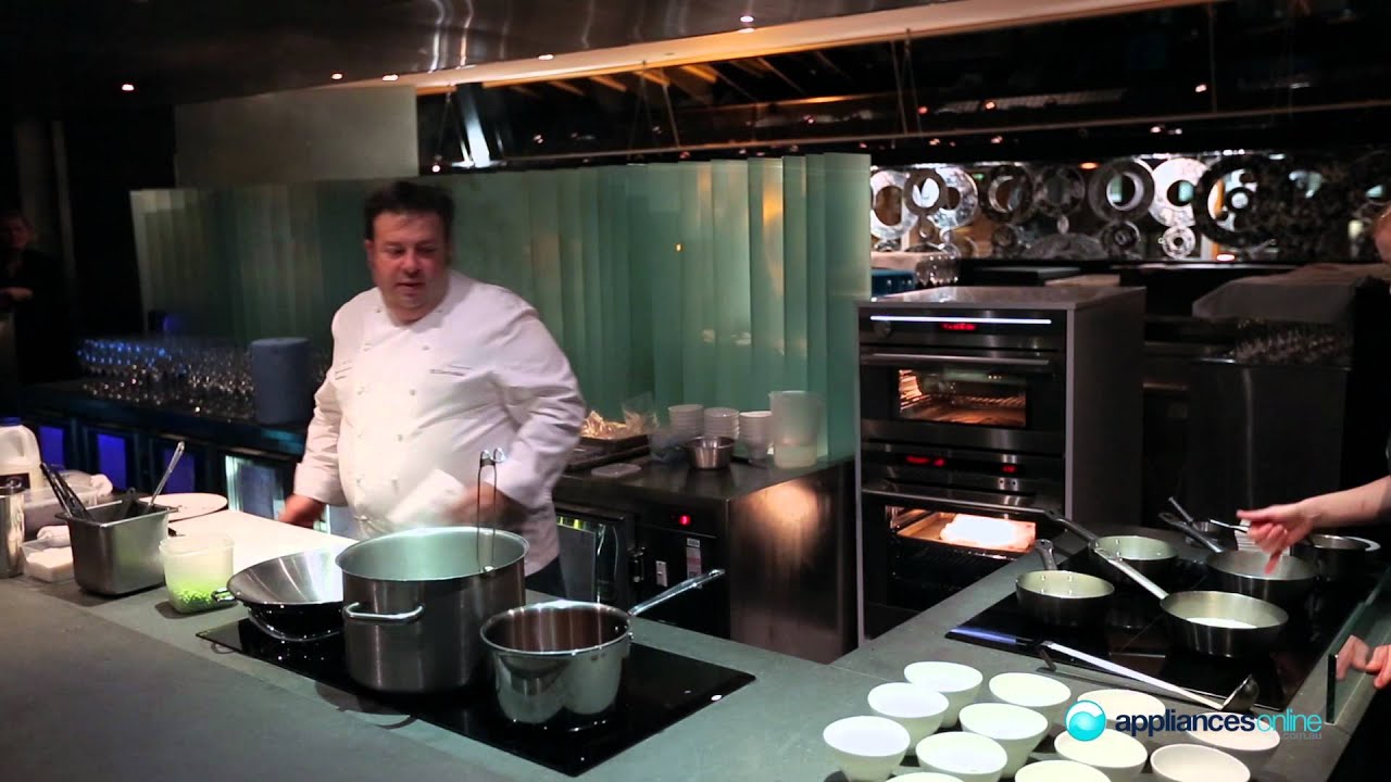 Executive chef Peter Gilmore Consommé Masterclass with Electrolux appliances - Appliances Online