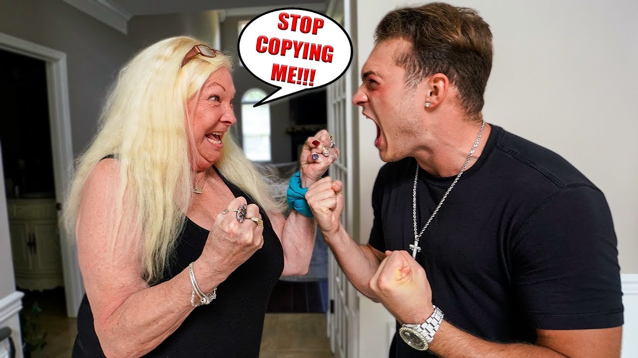Copying EVERYTHING My Family Does For 24 HOURS