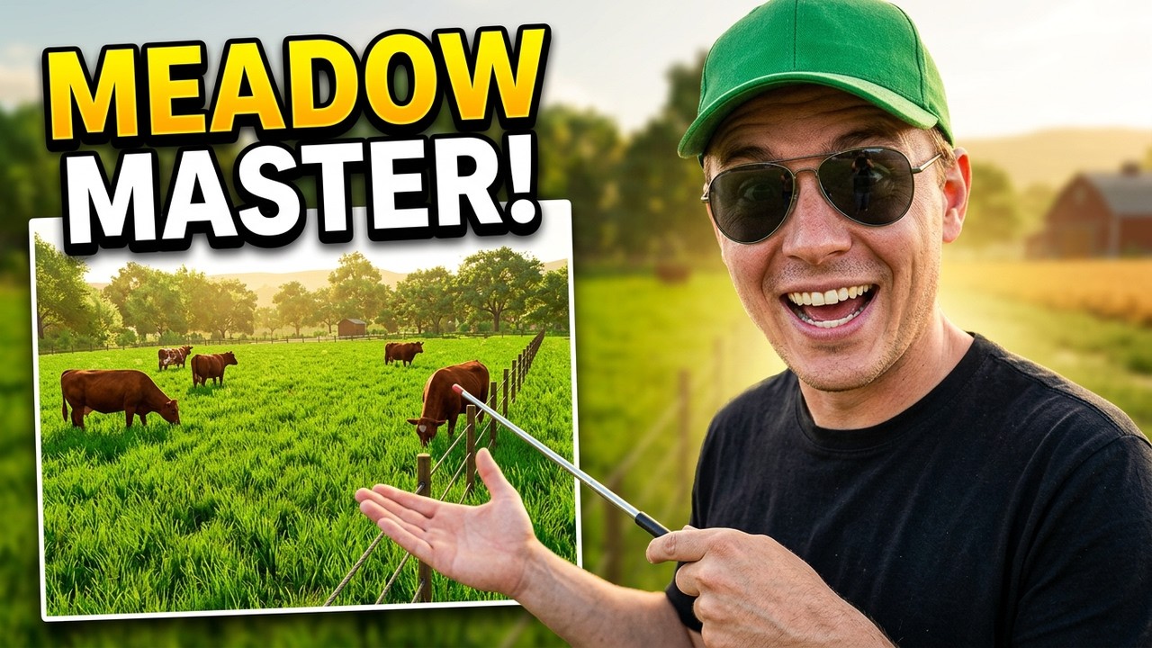 Руководство по луговой траве, которое понадобится каждому новичку в FS25.