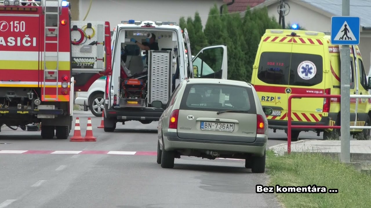 Tragická dopravná nehoda Bánovce nad Bebravou 24  júna 201