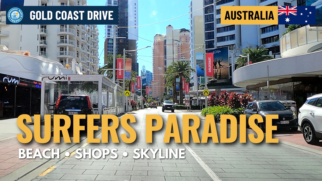 Explore Picture Perfect Surfers Paradise and Broadbeach - Gold Coast | 4K UHD| Wonderful World